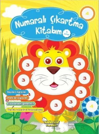 Numaralı Çıkartma Kitabım 3. Kitap – Kolektif – Selimer Yayınları kitap kapağı