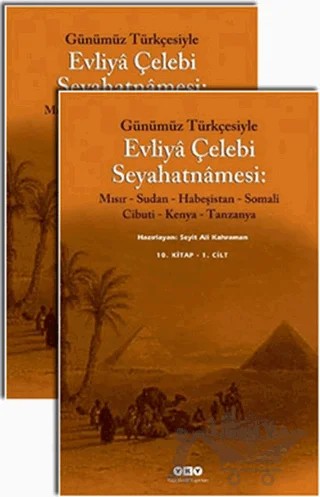 Günümüz Türkçesiyle Evliya Çelebi Seyahatnamesi 10. Kitap (2 Cilt Takım) – Seyit Ali Kahraman – Yapı Kredi Yayınları kitap kapağı