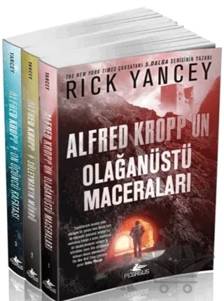 Alfred Kropp Serisi Takım Set (3 Kitap) – Rick Yancey – Pegasus Yayınları kitap kapağı
