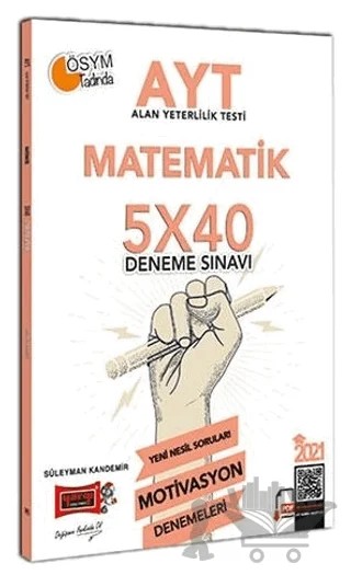 2021 AYT Matematik 5x40 Motivasyon Deneme Sınavı – Kolektif – Yargı Yayınevi kitap kapağı