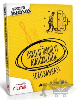 8. Sınıf İnkılap Tarihi ve Atatürkçülük - Süper İnova Soru Bankası – Kolektif – Ritmik Yayınları kitap kapağı