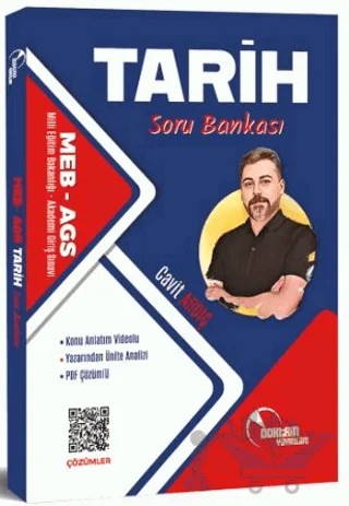 AGS Tarih Soru Bankası – Cavit Ardıç – Doktrin Yayınları kitap kapağı