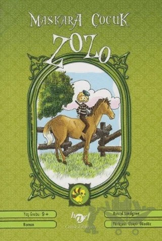 Maskara Çocuk Zozo – Astrid Lindgren – Harf Eğitim Yayıncılık kitap kapağı