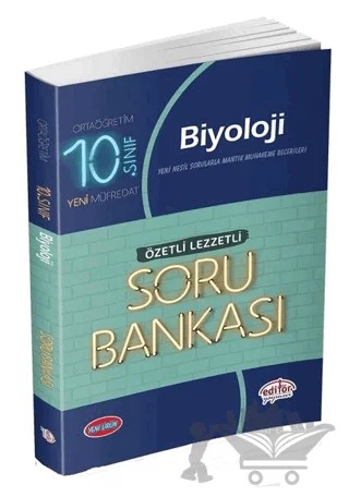 10. Sınıf Biyoloji Özetli Lezzetli Soru Bankası – Kolektif – Editör Yayınevi kitap kapağı