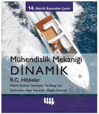 Mühendislik Mekaniği Dinamik (Renkli) – R. C. Hibbeler – Literatür Yayıncılık kitap kapağı