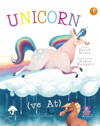 UNICORN VE AT – David Miles – Nobel Çocuk kitap kapağı