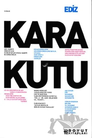 Kara Kutu – Ediz – Boyut Yayın Grubu kitap kapağı