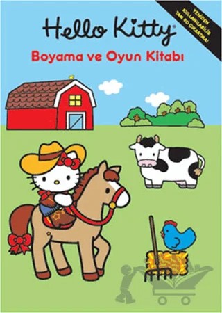 Hello Kitty - Boyama ve Oyun Kitabı – Kolektif – Doğan Egmont Yayıncılık kitap kapağı