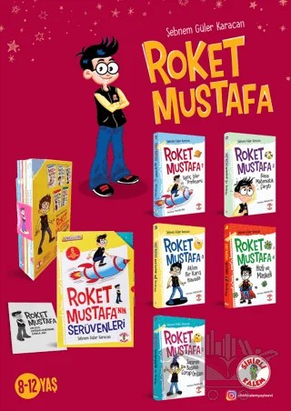 Roket Mustafa’nın Serüvenleri Seti (5 Kitap Takım) – Şebnem Güler Karacan – Sihirli Kalem kitap kapağı