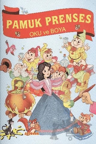 Pamuk Prenses - Oku ve Boya – Kolektif – Parıltı Yayınları kitap kapağı