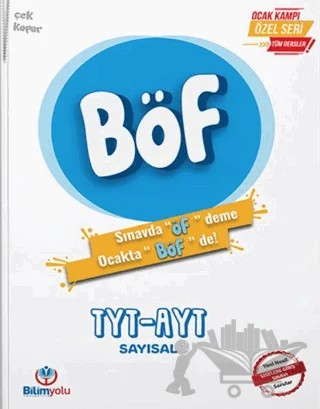 TYT AYT Sayısal BÖF Ocak Kampı Özel Seri – Kolektif – Bilimyolu Yayıncılık kitap kapağı