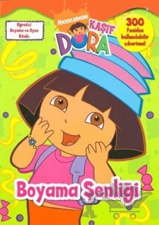 Kaşif Dora - Boya Şenliği – Kolektif – Doğan Egmont Yayıncılık kitap kapağı