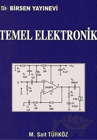 Temel Elektronik – M. Sait Türköz – Birsen Yayınevi kitap kapağı