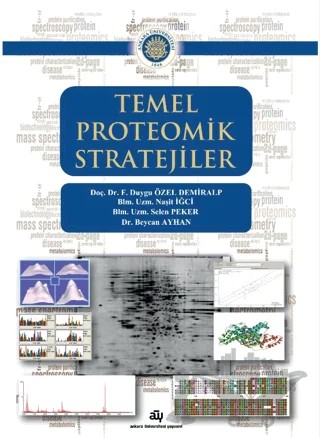 Temel Proteomik Stratejiler – Kolektif – Ankara Üniversitesi Yayınevi kitap kapağı