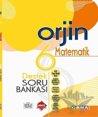 6 Sınıf Orjin Matematik Destek Soru Bankası – Kolektif – Fenomen Yayınları kitap kapağı