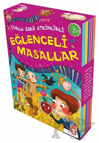 Eğlenceli Masallar Seti (10 Kitap Takım Kutulu ) – Nurseli Çağlayan – Timaş Çocuk kitap kapağı