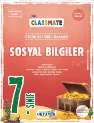 7. Sınıf Sosyal Bilgiler Classmate Soru Bankası – Kolektif – Okyanus Yayınları kitap kapağı