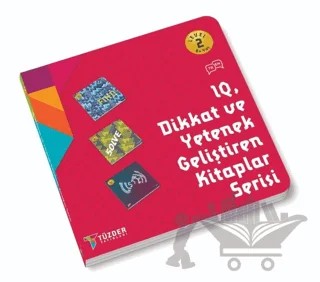 6+ Yaş IQ Dikkat ve Yetenek Geliştiren Kitaplar Serisi (Level 2) – Kolektif – TÜZDER Yayınları kitap kapağı