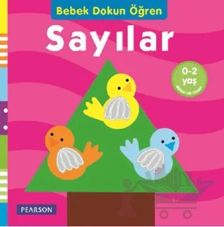 Sayılar - Bebek Dokun Öğren – Kolektif – Pearson Çocuk Kitapları kitap kapağı