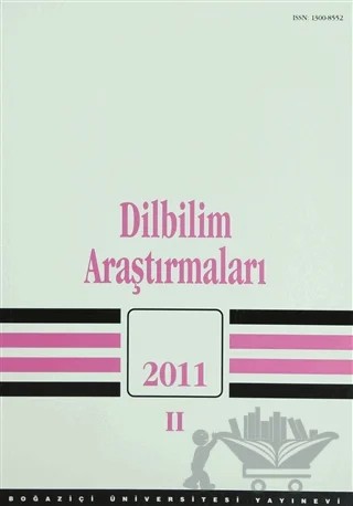 Dilbilim Araştırmaları 2011 / 2 – Boğaziçi Üniversitesi Yayınevi kitap kapağı