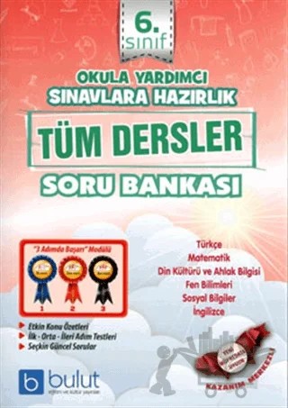 6. Sınıf Tüm Dersler Soru Bankası – Kolektif – Bulut Eğitim ve Kültür Yayınları kitap kapağı
