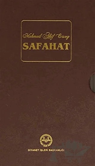 Safahat – Mehmet Âkif Ersoy – Diyanet İşleri Başkanlığı kitap kapağı