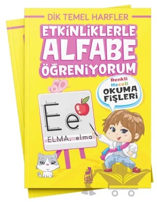 Etkinliklerle Alfabe Öğreniyorum – Kolektif – Ren Kitap kitap kapağı