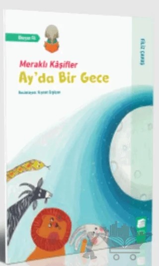 Meraklı Kaşifler - Ay'da Bir Gece – Filiz Çavuş – Final Kültür Sanat Yayınları kitap kapağı