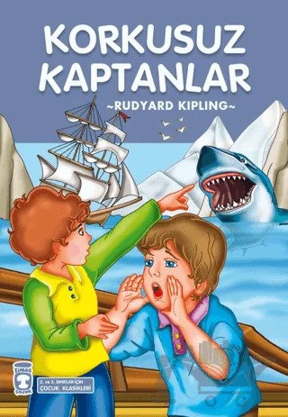 Korkusuz Kaptanlar – Joseph Rudyard Kipling – Timaş Çocuk kitap kapağı
