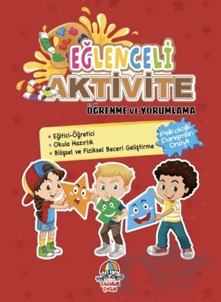 Eğlenceli Aktivite - Öğrenme ve Yorumlama – Kolektif – Yağmur Çocuk kitap kapağı