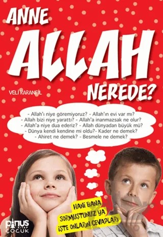 Anne Allah Nerede? – Veli Karanfil – Pinus Kitap kitap kapağı