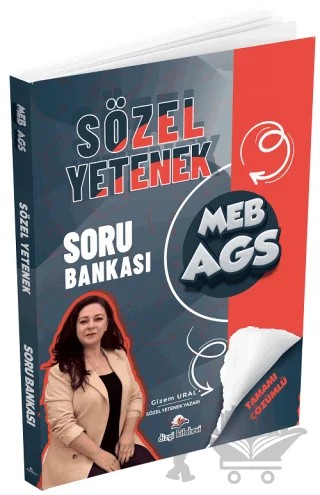 2026 MEB-AGS Sözel Yetenek Soru Bankası Çözümlü – Gizem Ural – Dizgi Kitap kitap kapağı