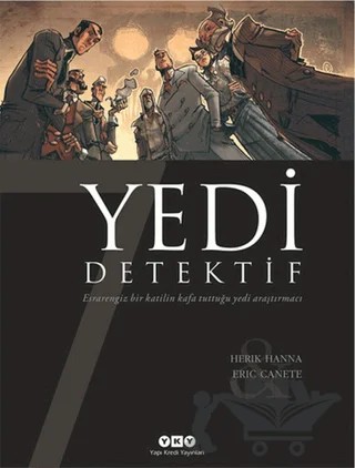 Yedi Detektif – Herik Hanna – Yapı Kredi Yayınları kitap kapağı