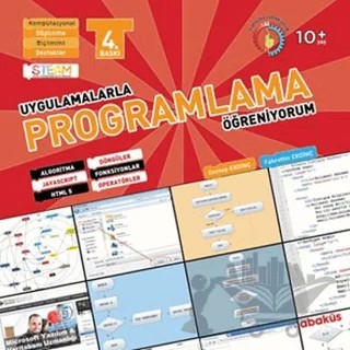 Uygulamalarla Programlama Öğreniyorum – Fahrettin Erdinç, Zeynep Erdinç – Abaküs Kitap kitap kapağı