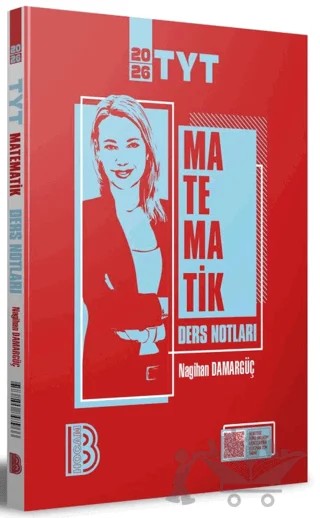 2026 TYT Matematik Ders Notları – Nagihan Damargüç – Benim Hocam Yayınları kitap kapağı