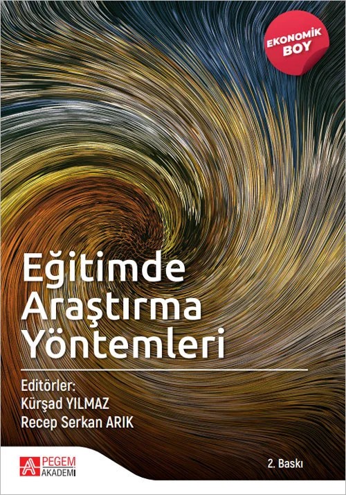 Eğitimde Araştırma Yöntemleri - (Ekonomik Boy) – (Ekonomik Boy) – Pegem Akademi Yayıncılık kitap kapağı