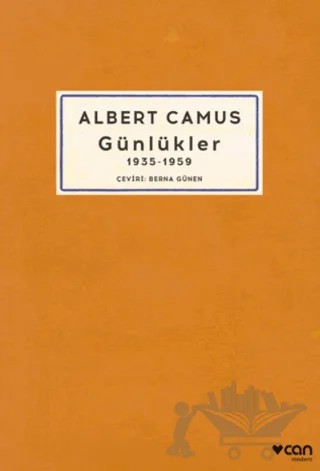 Günlükler: 1935-1959 – Albert Camus – Can Yayınları kitap kapağı
