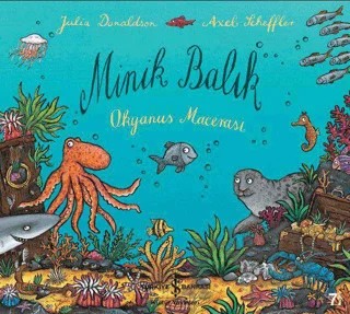 Minik Balık Okyanus Macerası – Axel Scheffler – İş Bankası Kültür Yayınları kitap kapağı