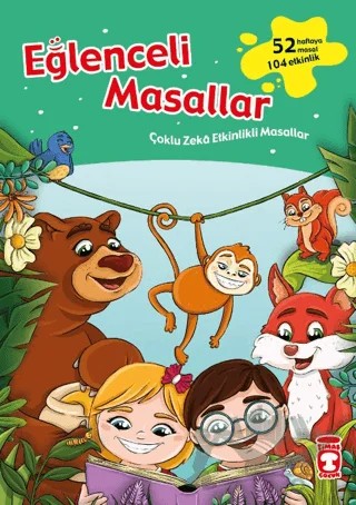 Eğlenceli Masallar (Fleksi Cilt) – Nurşen Şirin – Timaş Çocuk kitap kapağı