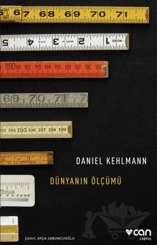Dünyanın Ölçümü – Daniel Kehlmann – Can Yayınları kitap kapağı