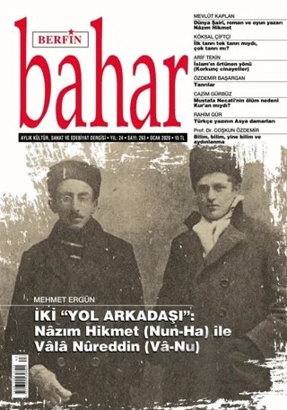 Berfin Bahar Aylık Kültür Sanat ve Edebiyat Dergisi Sayı: 263 Ocak 2020 – Berfin Bahar Dergisi kitap kapağı