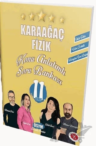Karaağaç 11. Sınıf Fizik Konu Anlatımlı Soru Bankası – Mehmet Karaağaç – Karaağaç Yayıncılık kitap kapağı