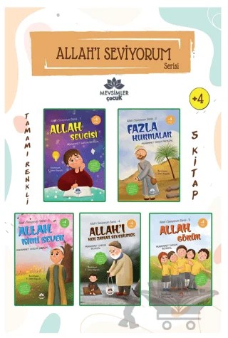 Allah’ı Seviyorum Serisi (5 Kitap) – Muhammet Ekrem Beyazal – Mevsimler Kitap kitap kapağı