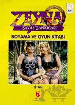 Zeyna Savaş Tanrıçası: Boyama ve Oyun Kitabı Titan – Kolektif – Aksoy Yayıncılık kitap kapağı