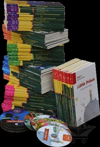 İngilizce Stage Okuma Kitapları Seti CD'li (90 Kitap Takım) – Kolektif – Engin Yayınevi kitap kapağı