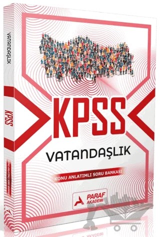 KPSS Vatandaşlık Konu Anlatımlı Soru Bankası – Kolektif – Paraf Akademi kitap kapağı