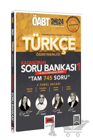 2024 ÖABT Türkçe Öğretmenliği Kazandıran Soru Bankası 1 – Kevser Evsen – Yargı Yayınevi kitap kapağı