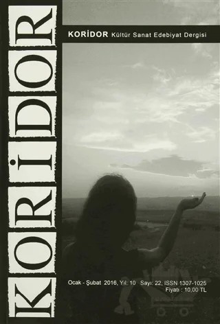 Koridor Kültür Sanat Edebiyat Dergisi Sayı: 22 Ocak-Şubat 2016 – Paydos Yayıncılık kitap kapağı