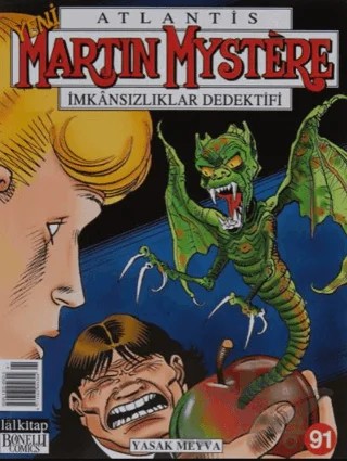 Yeni Atlantis Martin Mystere Sayı: 91 Yasak Meyva – Lal Kitap kitap kapağı