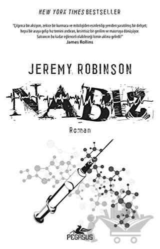 Nabız – Jeremy Robinson – Pegasus Yayınları kitap kapağı